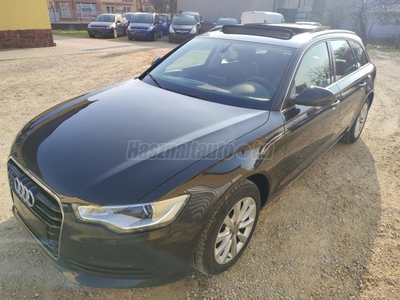 AUDI A6 Avant 2.0 TDI DPF NAPFÉNYTETŐ VÉGIG VEZETETT SZERVIZKÖNYV ELEKTROMOS VONOHOROG