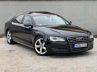 AUDI A8 3.0 V6 TDI DPF quattro Tiptronic ic MEGKÍMÉLT/BOSE/KEYLESS GO/WEBASTO ÁLLOFŰTÉS/F1 VLTÓ/4X DIGITKLIMA/4X ÜLÉSFŰTÉS