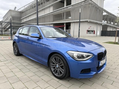 BMW 116d EfficientDynamics M sport LED/2 ZONE KLÍMA/RADAR/NAVI/ALCANTARA.ÜL.FŰTÉS 186 LE