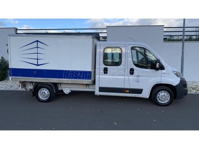 FIAT DUCATO 2.3 Mjet MWB 3.3 t Euro 6 Dupla Kabin-Zárható doboz-Friss Műszaki- Téli Gumival!!!