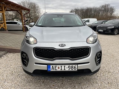 KIA SPORTAGE 1.6 GDI Silver /43E Km!/LED!/Navi!/Sávtartó!/Tempomat!/Tolatókamera!/Alufel.!/