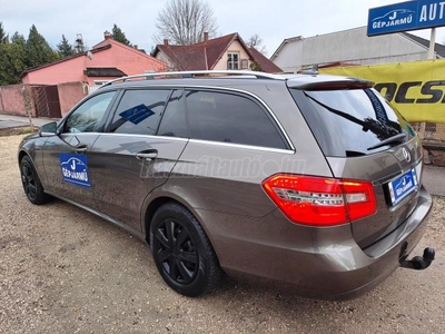 MERCEDES-BENZ E 250 CDI T BlueEFF. Elegance 7G-TRONIC BŐR BELSŐ-ÜLÉSFŰTÉS ÉS MASZIROZÁS-ÁLLÓ FŰTÉS-TOLATÓKAMERA!