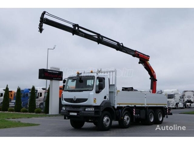 RENAULT Kerax 410 DXi Darus platós Palfinger PK 20002