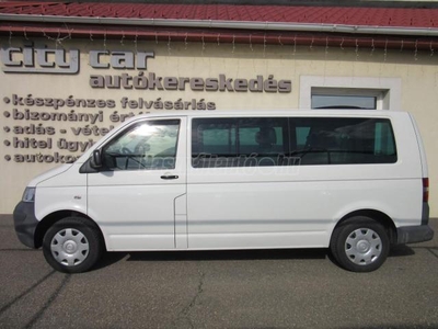 VOLKSWAGEN TRANSPORTER T5 1.9 TDI 9 személy ! Klima. ABS ! Vonóhorog !