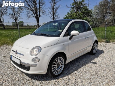 Fiat 500 1.2 8V Lounge Panorámatető.Szerizkönyv...