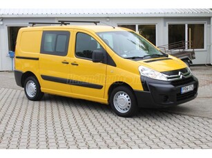 CITROEN JUMPY 1.6 HDi 1000 Comfort L1H1 EURO5 RÖVID/ 6SZEMÉLY/ KLÍMA/ TEMPOMAT/ VHOROG 1500KG/ TETŐCSOMAGTARTÓ/ RADAR