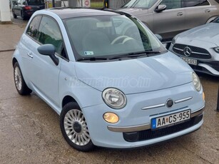 FIAT 500 1.4 16V Lounge Üvegtető. fehérkormány!