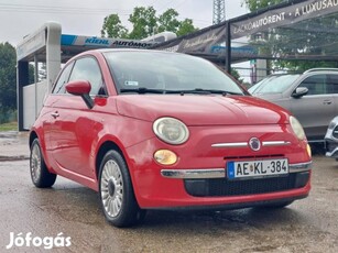 Fiat 500 1.4 16V Lounge Üvegtető. Klíma