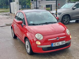 FIAT 500 1.4 16V Lounge Üvegtető. Klíma