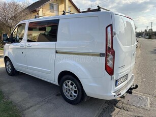 FORD TRANSIT CUSTOM. 5 SZEMÉLYES. ÁFÁ-s. KEVESET FUTOTT