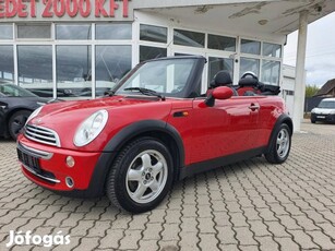 Mini Mini Cooper 1.6 Cabrio Félbőr. Ülésfűtés....