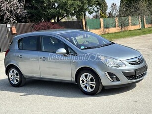 OPEL CORSA D 1.4 Cosmo FÉLBŐR+ŰLÉS+KORMÁNYFŰTÉS+RADAR+TEMPOMAT+KERÉKPÁRTARTÓ!!