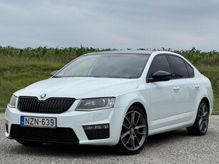 SKODA OCTAVIA 2.0 TSI RS DSG Euro 6 Magyar..2.Tulaj..vezetett szervizkönyv