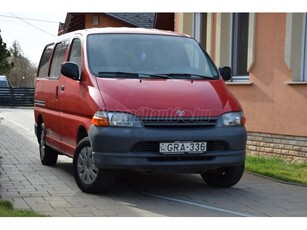 TOYOTA HI-ACE Hiace 2.4 D Glass Van 6 személyes!