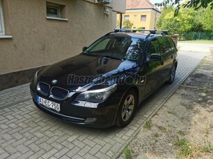 BMW 520d Touring (Automata) Friss szerviz. 8 db alufelni teli nyári szett. Xenon. PDC. Nagy navi!