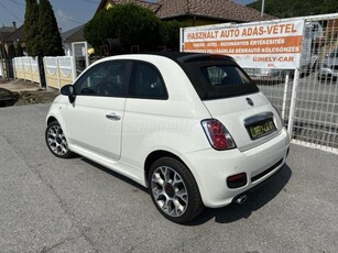 FIAT 500C 1.4 16V Lounge +RITKASÁG+100 LE+CABRIO+SPORT+ALKANTARA+PARK RADAR+