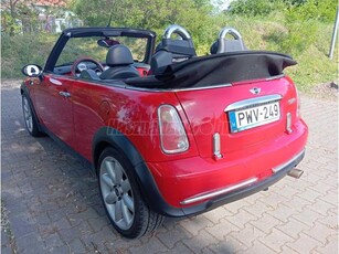 MINI MINI COOPER 1.6 Cabrio VEZETETT SZERVIZKÖNY+CABRIO+++