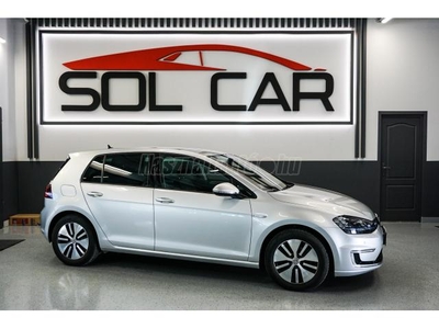 VOLKSWAGEN GOLF e-Golf LED/2 ZONE KLÍMA/NAVI/RADAR/TYPE1-2/EL.ABLAKOK-TÜKRÖK!