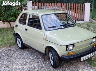 Polski Fiat 126P 650/E (75 000 km, műszaki 2024.10-ig)