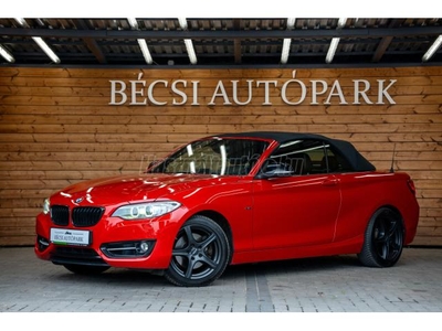 BMW 220d Sport (Automata) //MAGYAR//SZERV.KÖNYV//SÉR.MENTES//BŐR//XENON//NAVI//