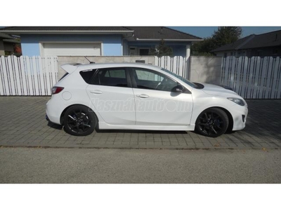 MAZDA 3 Sport 2.3 MPS NAVI GYÁRI FÉNY!0 ROZSDA!KOMPLETT NAGY SZERVIZ!!