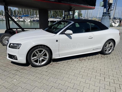 AUDI A5 CABRIO 1.8 TFSI 2x S line karambolmentes!