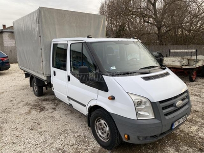 FORD TRANSIT 2.4 TDCi 350 L Duplafülke plató