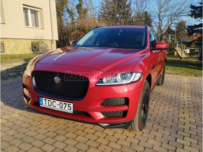 JAGUAR F-PACE 2.0 i4D Pure AWD (Automata) Magánszemély. gyári fényezés. sok extra. vonóhorog. garantált 97ezer km!!!