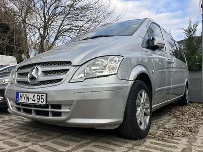 MERCEDES-BENZ VITO 116 CDI Shuttle L (Automata) 8 Személy. Klíma. Radar. Ülésfütés. Tempomat. Alufelni. Sötétített. Hosszú(LONG)