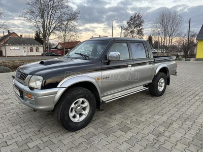 MITSUBISHI L 200 Pick Up 2.5 TD DK GLS AC 4WD Friss vizsga!! Szép állapot!