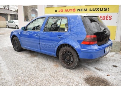 VOLKSWAGEN GOLF IV 1.9 TDI AZONNAL VIHETŐ/ÚJ AKKUMULÁTOR/ TÉLI GUMI GARNITÚRA/