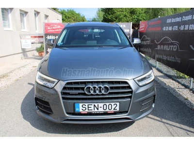 AUDI Q3 2.0 TDi Basis quattro S-tronic /PANORÁMA ÜVEGTETŐ/BŐR/NAVIGÁCIÓ/FRISS SZERVIZ/