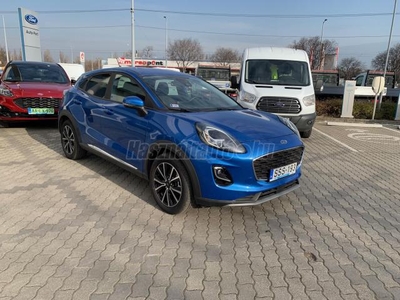 FORD PUMA 1.0 EcoBoost mHEV Titanium Magyarországi.szervízkönyv