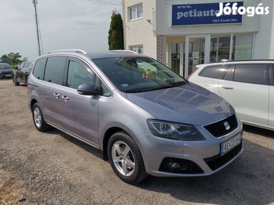 SEAT Alhambra bőr ülések, vezetősegéd, navi, kamera, xenon, vonóhorog