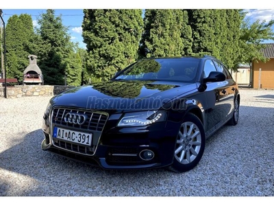 AUDI A4 Avant 2.0 TDI DPF MANUAL 6 - S4 RÁCS - SPORT BELSŐ - NAVI - ÚJ VEZÉRLÉS - SZERVIZKÖNYV - 2 ÉV MŰSZ