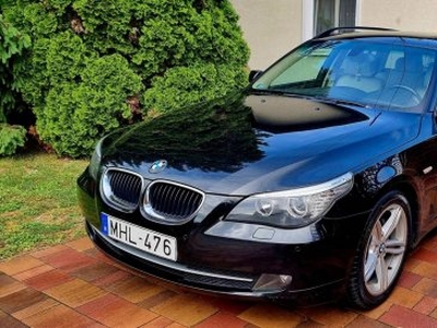 BMW 5-ÖS Sorozat 520d Touring Xenon. Vajbőr. Ve...