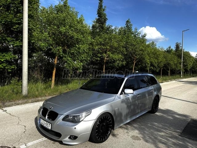 BMW 525d Touring (Automata) Gyári M-Packet.Dupla Panoráma Tető.19-es Alpine Alufelni.Eibach Ültetés