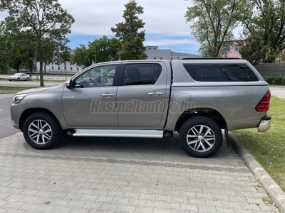 TOYOTA HI LUX Hilux 2.4 D-4D 4x4 Double Executive Leather (Automata) INVINCIBLE!Mo.-i első tulajdonostól! 24e km! Vezetett szervízkönyv! Karcmentes!