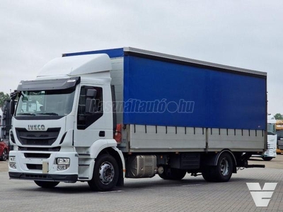 IVECO STRALIS 310 4X2 PONYVÁS + EMELŐHÁTFAL