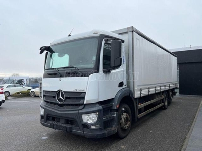 MERCEDES-BENZ ACTROS 2527 6X2 PONYVÁS + EMELŐHÁTFAL