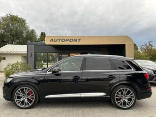 Eladó használt Audi Q7 - Q7 SQ7 4.0 V8 TDI quattro Tiptronic ic [7 személy] AKÁR 2 ÉV GARANCIA. PANORÁMATETŐ. BOSE. ÜLÉSSZELLŐZTETÉS/FŰTÉS. 360 FOKOS KAMERA