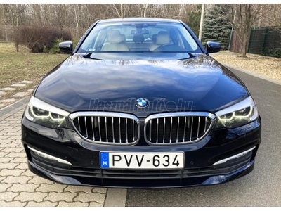 BMW 530d (Automata) Mo.-i első tulajdonostól. Bőr Garantált km. Ellenőrizhető ÁFA-s