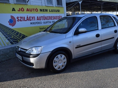 Opel Corsa C 1.2 16V Elegance Tolatóradar/Új TÉ...