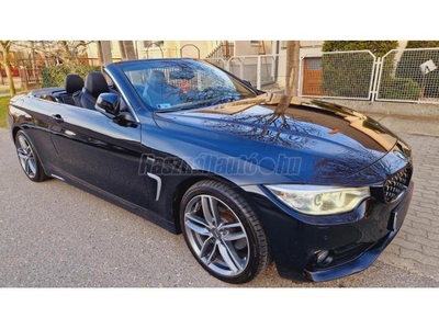 BMW 420d AKCIÓS! SPORT CABRIO FULL SPORT BŐR ÜLÉSEK M 18-AS FELNIK HEADUP DISP