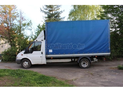 FORD TRANSIT 2.4 TDE 350 L TDE duplakerekes 4.2m plató + ponyva