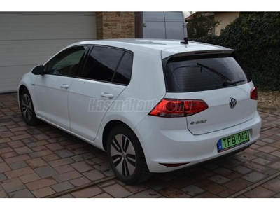 VOLKSWAGEN GOLF VII e-Golf Km garancia! Friss éves szerviz!