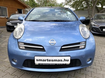 NISSAN MICRA C+C 1.4 Tekna KLÍMA.ÜVEGTETŐ.15-ös ALUFELNI.TÉLI-NYÁRI GUMIGARNITÚRA/2ÉV FRISS VIZSGÁVAL!