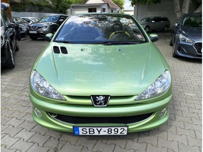 PEUGEOT 206 CC 1.6 16V +TÉLI KERÉKGARN.15-ös ALUFELNI.DIGIT KLÍMA.EL.ABLAK/FRISS VIZSGA!