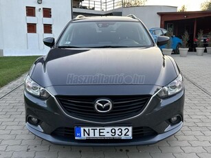 MAZDA 6 Sportkombi 2.0i Attraction 53E KM. MO-I. Szervízkönyves!