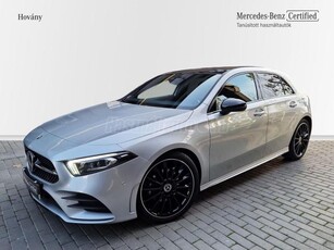 MERCEDES-BENZ A 180 d AMG Line 8G-DCT / ÁFÁ-s / AMG Line / Panorámatető / Ambiente / KeylessGo / Riasztó